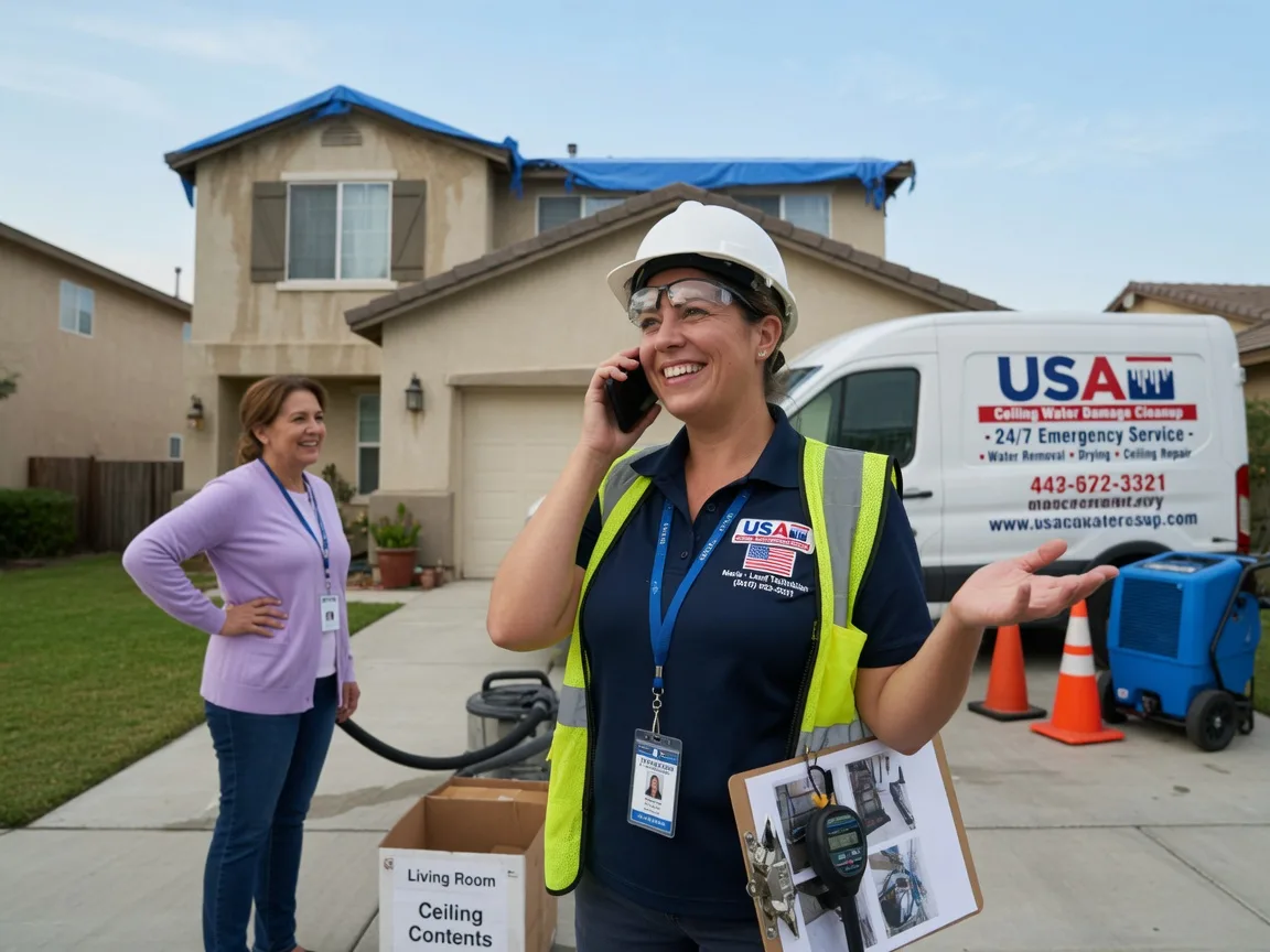 Ceiling Water Damage Restoration High Island, TX FAQs